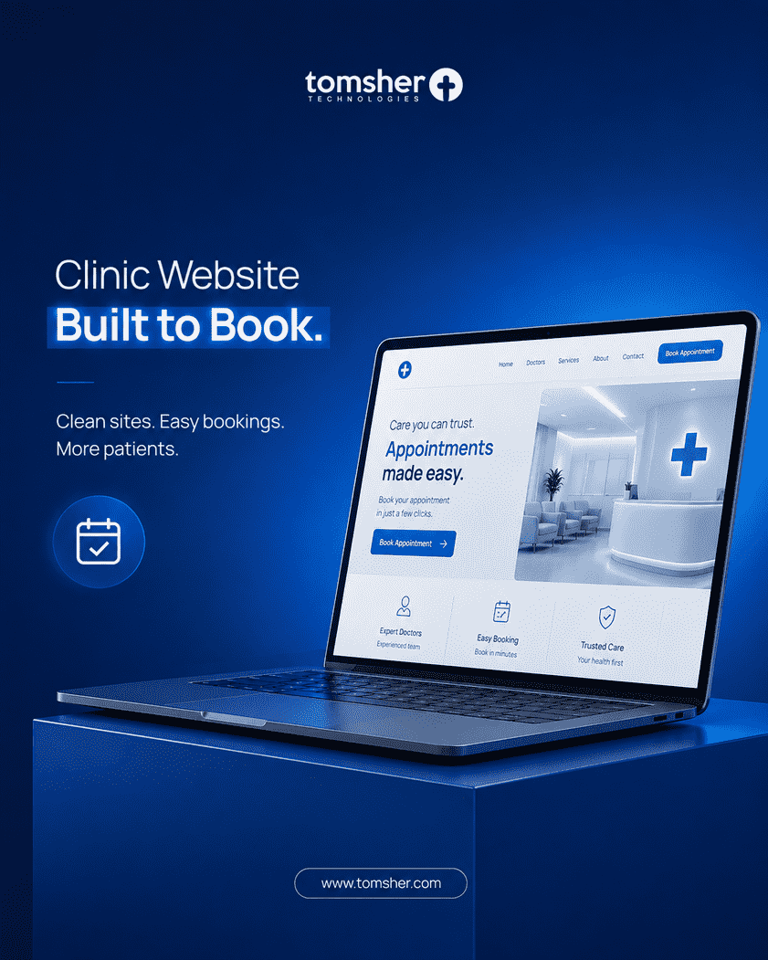 #1 Clinic website development company in Dubai and across the UAE