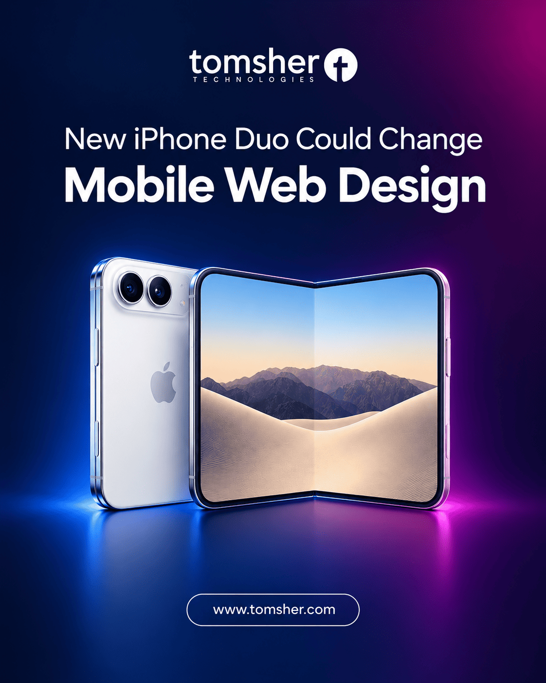 How the new iPhone Duo could change mobile web design