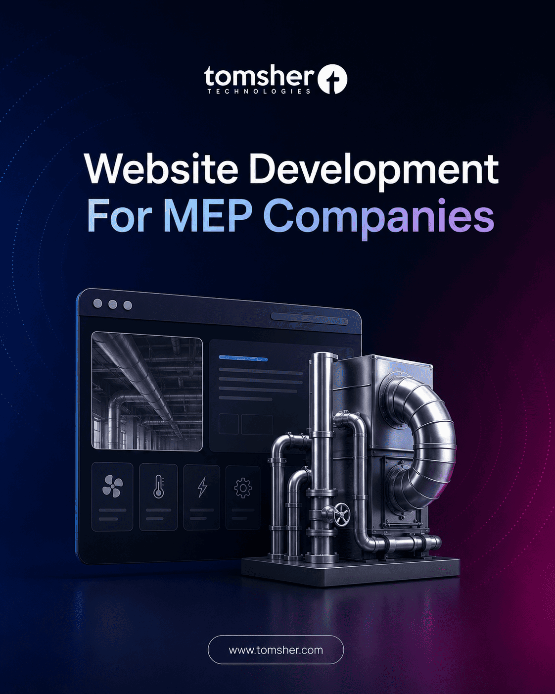 Best MEP Website Development Company in Dubai & UAE
