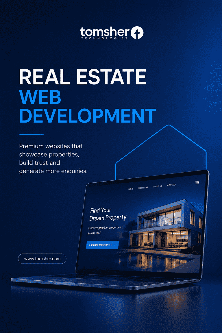 Real estate website development Company in Dubai