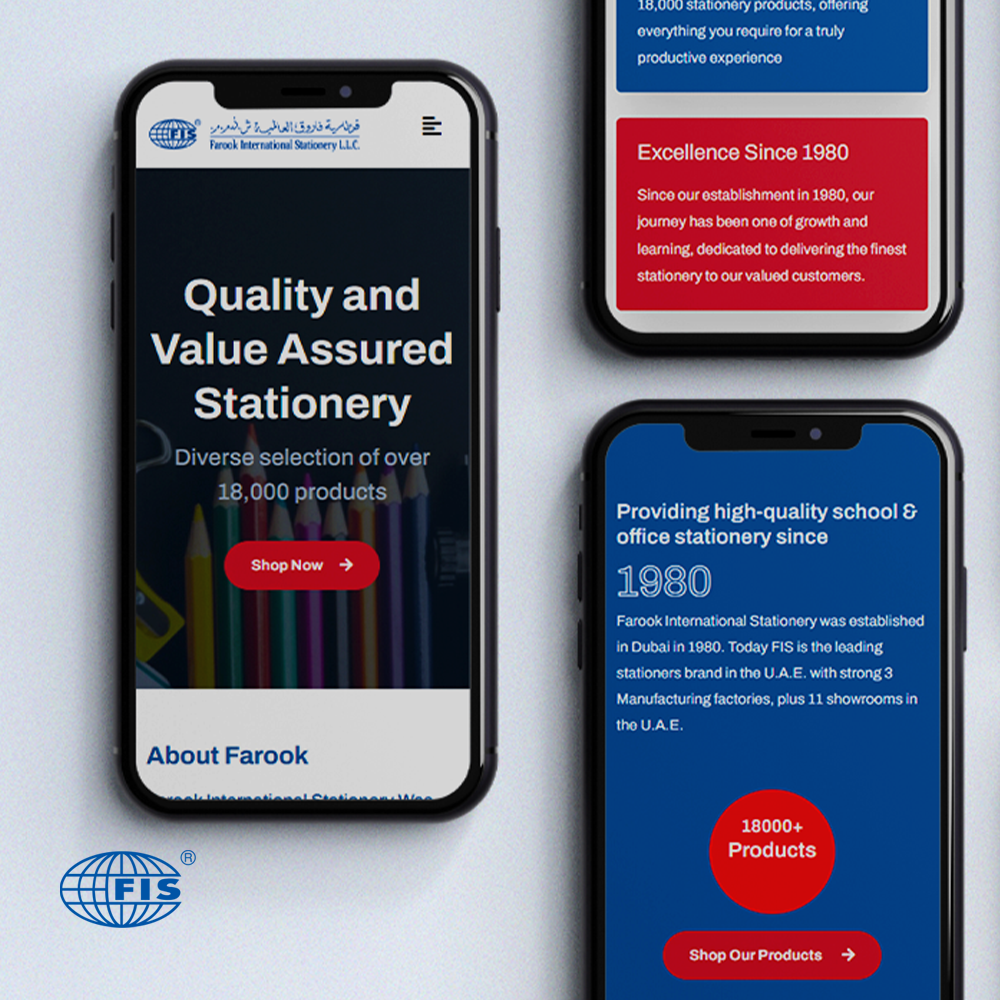 Stationery Corporate Website