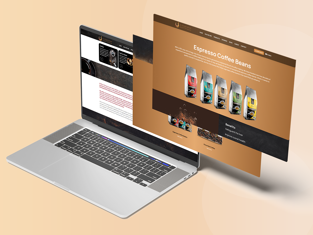 Retail Corporate Website image2